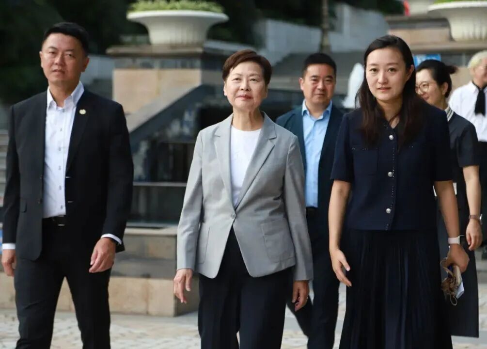 香港特別行政區(qū)第五任行政長(zhǎng)官林鄭月娥女士到訪(fǎng) 我校參加川港青年交流活動(dòng)